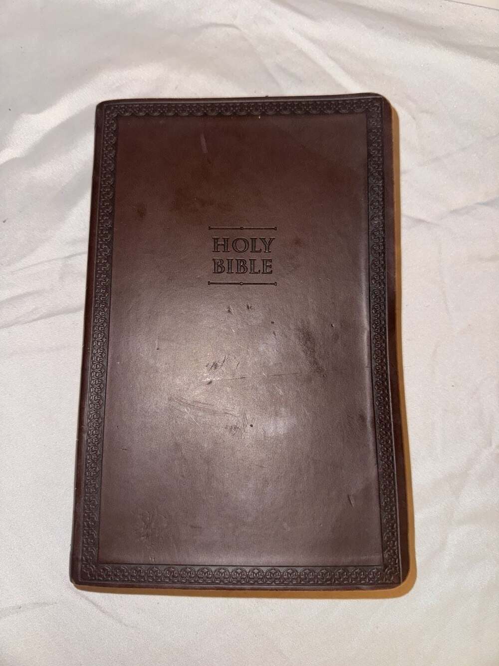 Zondervan Holy Bible NIV Leathersoft Brown